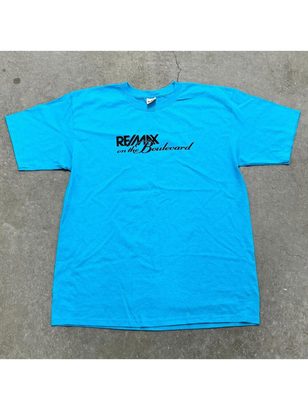 Anvil REMAX Logo Blue T Shirt